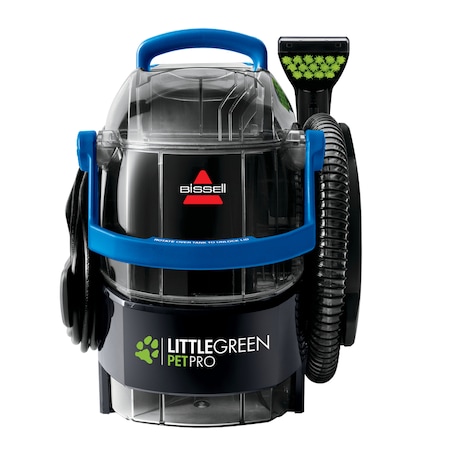 Bissell Bissell Little Green Pet Pro Bagless Carpet Cleaner 5.7 amps Standard Multicolored 2891